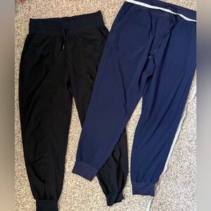 Women’s Black and Blue Joggers
